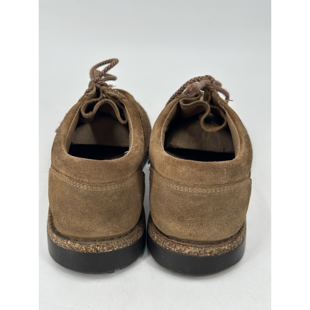 Birkenstock Pasadena II Suede Shoes Men's 41 USM10 W8 Brown Tan Preppy - Picture 4 of 12